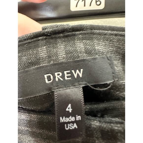 Drew MidRise Plaid Pleated Pants Sz 4 - Picture 2 of 3